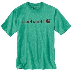 T-shirt CORE LOGO 103361 G89-SEA GREEN SNOW HEATHER