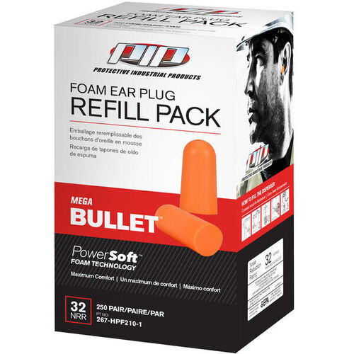 Bouchons d'oreilles MEGA BULLET REFILL