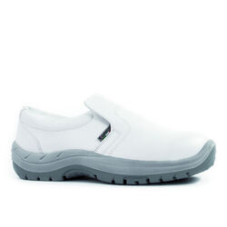 Mocassins de sécurité homme PLUTONE S2 FO SR BLANC Mocassins de sécurité homme PLUTONE S2 FO SR BLANC