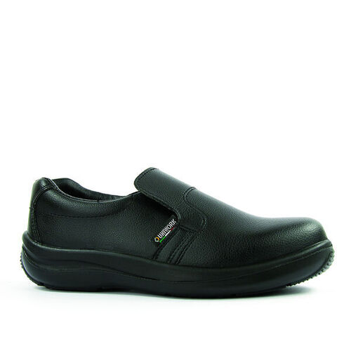 Mocassins de s&eacute;curit&eacute; femme EBANITE S2 FO SR NOIR