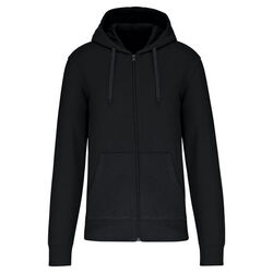 Sweat-shirt full zip &agrave; capuche K4030
